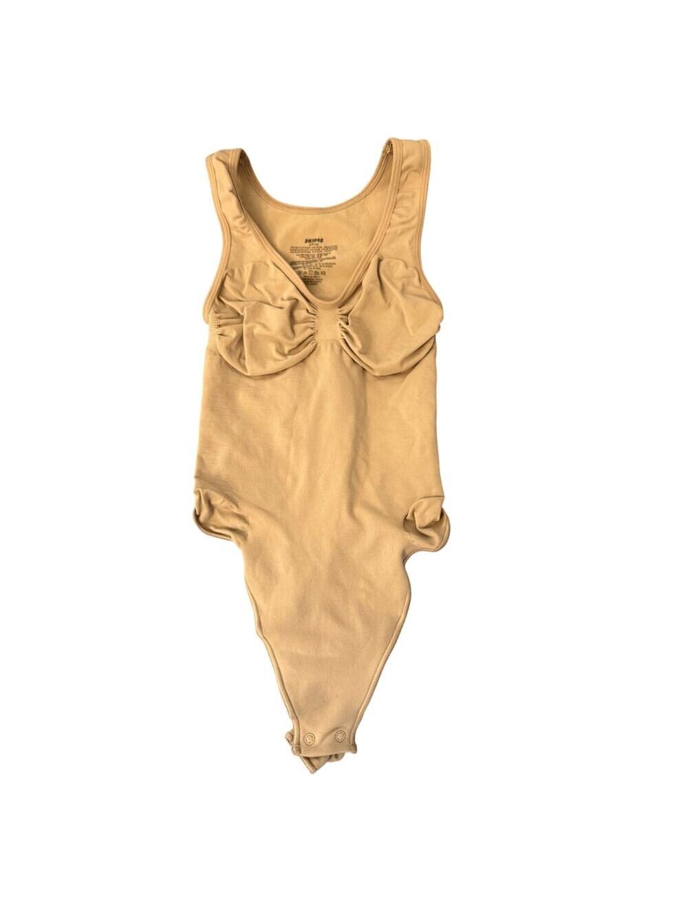 New SKIMS Seamless Sculpt Scoop Neck Thong Bodysuit Size S